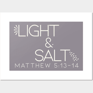 Light and Salt Posters and Art